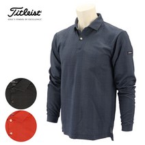 타이틀리스트 골프웨어 긴팔 카라 티셔츠 골프웨어 TWMC2010