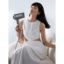 미용실 헤어 드라이기 머리 말리는 기계 전문가용, 그레이/휴대용 벽걸이 브라켓