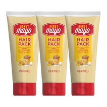 메리뮤 허니마요 헤어팩 200ml, 3개