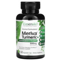 에메랄드연구소 메리바 튜메릭 강황 500mg 60정 PureWay-C OptiMSM, 1병