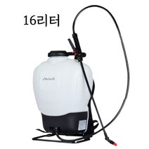 쇼핑시즌 협력사 충전식 농업용 농약 살포기 16L 16리터 제초제 분무기 농사용 시골 농장 축사소독 방역 양계장 지게식 어깨끈