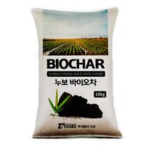 이삭Nubo 바이오차10kg 바이오숯 토양개량제 유기농자재, 1개