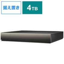 IO데이터 TV 녹화용 외장 HDD(전원 유닛 내장냉각 팬 탑재 모델) 4TB 24시간 연속 녹화 대응 AVHD-WR4