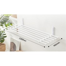 메탈랙 선반랙 경량선반 수납 탈착식 철제 선반 다용도실 화분정리대 가정용 마트진열대 세탁기앵글 규격, 1개