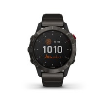 가민 피닉스 6 프로솔라 GPS 스마트워치, Titanium Carbon Gray DLC