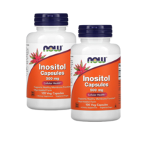 나우푸드 콜린 이노시톨 자궁영양제 500mg 비건 캡슐 100정, 나우푸드 콜린 앤 이노시톨 100캡슐, 2개, 100캡슐