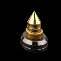 MEW 고성능 우퍼 방진 받침대 패드 매트 진동 거치대 스탠드 스피커 방지 받침 사운드바 발열 스피커 오디오 랙 충격 흡수 발 손톱 24K 금도금 파워 앰프 CD 기계 충격 흡수 발 패드 발 패드 바닥 시트 개스킷, A