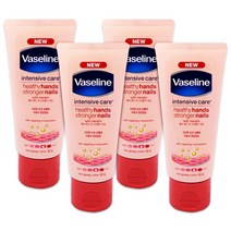 (신상) 바세린 인텐시브 핸드앤스트롱거네일 로션 4개 60ml