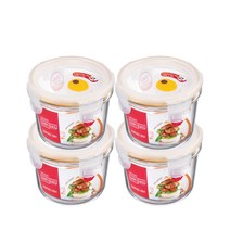 락앤락 유로스팀홀 원형 650ml_4개