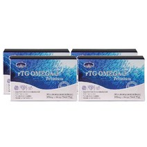 호주 네이쳐스탑 알티지 rTG 오메가3 EPA DHA 60캡슐x4, 60캡슐, 4box, 60개