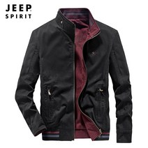 JEEP SPIRIT 지프 남성용 봄 가을 캐주얼 리버시블 재킷 ZGQ-0697+YAPOGI 사은품