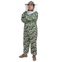 벌집제거복 말벌 양봉옷 벌초복 방충 장수말벌 장갑 안전복전신 복 의류 전문 복 복 안전 베일 모자 복장 모든 신체 장비, 양봉가 슈트, XXL