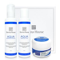 더마하우스 수분3종(스킨+로션+크림)+포장-수분공급 보습 진정 탄력, 1세트