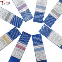 전문 텅스텐 전극 용접 1.0 1.6 2.0 2.4 3.0 3.2 4.0mm WT20 WC20 WL20 WL15 WZ8 WP WY20 WR20 Tig 막대, CHINA, 2.4mm, WL20 Sky Blue