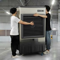 산업용 냉풍기 대형 이동식 에어컨 선풍기 냉방기, 1.7m 메탈 바디 (극한 업그레이드 모델)