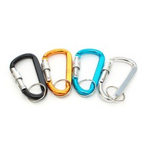 컬러 등산 고리 낚시 레저 활동시 소품 고정 카라비너