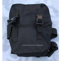 전술 부착 파우치 다리/벨트/Molle 스토리지 가방 팩 가스 마스크, 02 BK