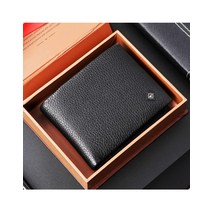 W09 남성지갑 명품 천연가죽 남자 반지갑 카드 학생