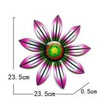 야외 정원 가든 조형 조각 인테리어 조형물 조각 장식 금속 꽃 벽 예술 교수형 미적 홈 룸 액세서리, 분홍