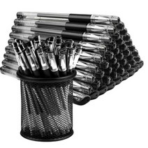 핫템굿템 젤 잉크펜 0.5mm 200개, 펜, 400개, 블랙