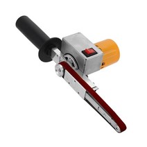 벨트센더 샌딩 사포 그라인더 12-24v 4000-9000r min 휴대용 벨트 렌치 스트랩 샌더 연삭 연마 하드웨어 가공용 베어 공작 기계, 없음