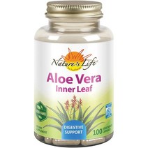 Natures Life 네이쳐스라이프 알로에 베라 속잎 Aloe Vera Inner Leaf 100정