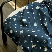 면 원단 천 디즈니 더블라썸 미키 모던 네이비 SH