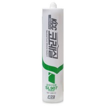 KCC 코레실 프리미엄 SL907 다용도 실리콘 유리 글레이징용 실란트 300ML, SL907 골드 1개
