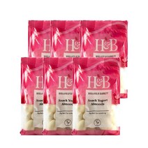 홀랜드앤바랫 요거트 맛 코티드 아몬드 100g Holland & Barrett Yogurt Flavour Coated Almonds, 6팩