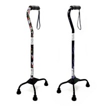 복지용구 지팡이 SKL-020 노인 실버용품, 감경대상자 9%, 꽃무늬, 1개