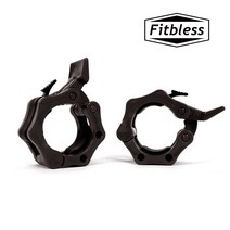 핏블레스 역기봉 락조 마구리 바벨 고정 조임쇠 25mm 2P 1세트