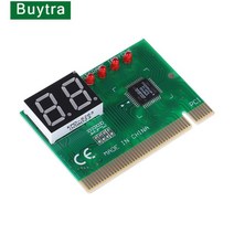 라우터 모뎀 네트워크카드 1PC 2 자리 PCI 포스트 카드 LCD 디스플레이 PC 분석기 진단 카드 마더 보드 테스터 컴퓨터 분석 네트워킹 도구
