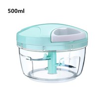 1000ML 다기능 야채 커터 당근 과일 슬라이서 마늘 양파 쵸퍼 크러셔 고기 그라인더 주방 액세서리 도구, GN500ML