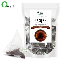 보이차 티백 100개 식수대용 삼각차티백 허브차 허브티, 1개