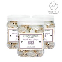 좋은아침 국산 도라지 생강차 100티백 생강 차, 1.5g, 300개