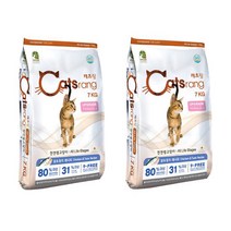 캐츠랑 전연령 고양이사료 7kg X 2개, 캐츠랑 전연령 7kg x 2개 캣츠랑