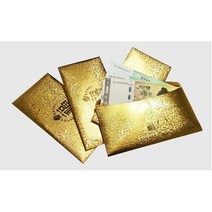 1pcs 세뱃돈 봉투 현금 상품권 통장 명절 다용도 축하 선물 인기 인형 수집 모음 친구 생일 절친 선물 손자 손녀 조카 따님 각종 기념일 아들 딸 어린이날 명절 방학, 금색