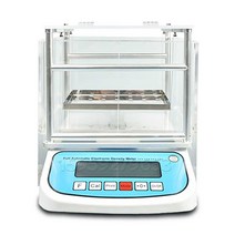 비중계 농도계 전자 밀도 측정기 고체 금 액체 고무, 경제적인 플라스틱 밀도계 DM-600