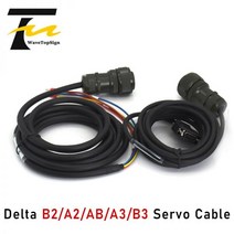 델타 B2 A2 AB A3 B3 1 kw 서보 하이 파워 엔코더 케이블 모터 전원 ASD-A2CAEN1003, 06 B2 Power Cable_04 10M