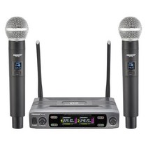 노래방기계 반주기 FREEBOSS VHF 무선 마이크 고정 주파수 2 핸드 헬드 전문 동적 가라오케 웨딩 파티 KTV, 01 KV-28-EU