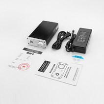FX-AUDIO FX502S 프로 오디오 디지털 고전력 증폭기 HIFI 2.0 스테레오 홈 프로페셔널 앰프 TPA3250 NE5532 80W × 2 앰프, Silver with US plug