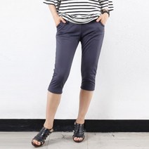 미시옷 0006L805 베이직 쿨 7부 바지 BM 빅사이즈 여성의류