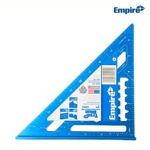 엠파이어 7인치 삼각자 E2994 각도자 직각자 스피드스퀘어 알루미늄 선긋기, 1개