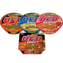 닛신 UFO 야끼소바 컵라면 (오리지널 빅), 1개