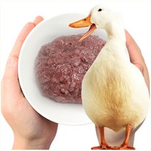 펫바프 펫푸드 오리머리분쇄육 100% 보양식 500g 프레이식 수제자연식 강아지생식 오리생식