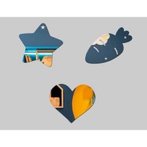 아이거울 캐릭터 안전거울 11종, 추가상품 - 3.하트