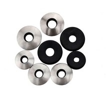 지붕 방수 시트 옥상 접착 된 스테인레스 스틸 루핑 와셔 복합 및 미끄럼 방지 개스킷, m5.5x16mm, 100개