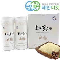 송화소금 미소지기 태안명품 송화꽃소금460g(230g 2개), 송화꽃소금230g(낱개포장)