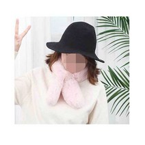 부드러운 인조 밍크 머플러 남성 여성 커플 선물용 목도리