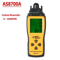 에어컨냉매 누설 가스 탐지기 감지기VML-1 스마트 센서 충전식 멀티 모니터 ST8990 O2 LEL CO H2S 검출기 테스터 백라이트 알람 LCD 디스플레이 4 in 1, 2.AS8700A